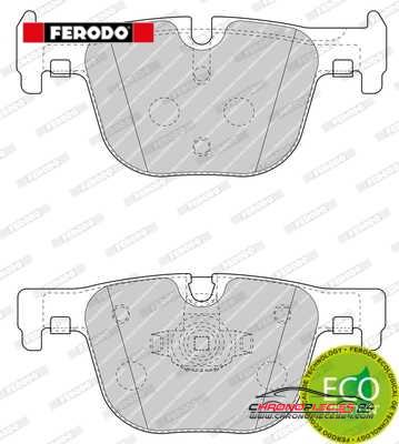 Achat de FERODO FDB4687 Kit de plaquettes de frein, frein à disque pas chères