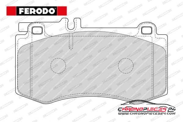 Achat de FERODO FDB4694 Kit de plaquettes de frein, frein à disque pas chères