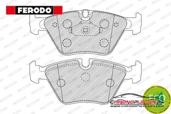 Achat de FERODO FDB4752 Kit de plaquettes de frein, frein à disque pas chères