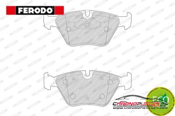 Achat de FERODO FDB4753 Kit de plaquettes de frein, frein à disque pas chères