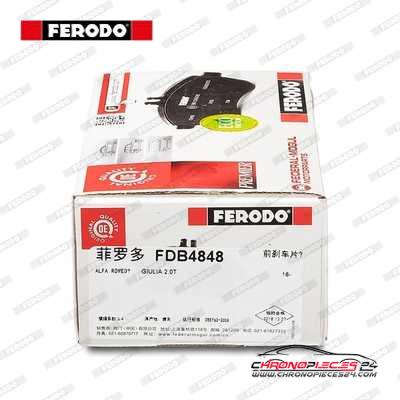 Achat de FERODO FDB4848 Kit de plaquettes de frein, frein à disque pas chères