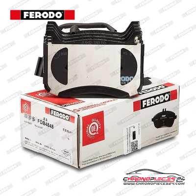 Achat de FERODO FDB4848 Kit de plaquettes de frein, frein à disque pas chères