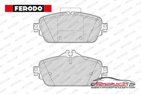 Achat de FERODO FDB4870 Kit de plaquettes de frein, frein à disque pas chères