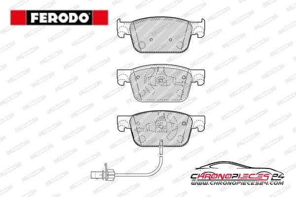 Achat de FERODO FDB4871 Kit de plaquettes de frein, frein à disque pas chères