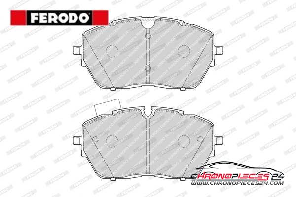 Achat de FERODO FDB4929 Kit de plaquettes de frein, frein à disque pas chères