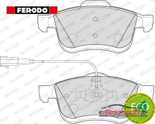 Achat de FERODO FDB4951 Kit de plaquettes de frein, frein à disque pas chères