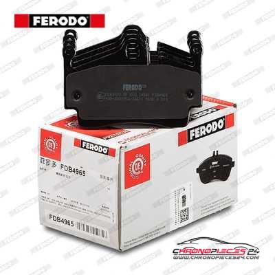 Achat de FERODO FDB4965 Kit de plaquettes de frein, frein à disque pas chères