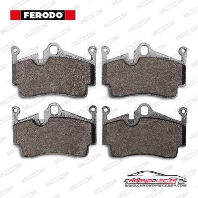 Achat de FERODO FDB4965 Kit de plaquettes de frein, frein à disque pas chères