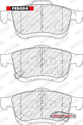 Achat de FERODO FDB5020 Kit de plaquettes de frein, frein à disque pas chères