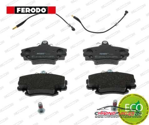 Achat de FERODO FDB845 Kit de plaquettes de frein, frein à disque pas chères