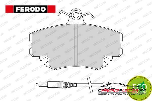 Achat de FERODO FDB845 Kit de plaquettes de frein, frein à disque pas chères