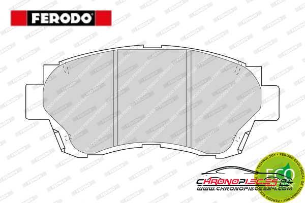 Achat de FERODO FDB868 Kit de plaquettes de frein, frein à disque pas chères