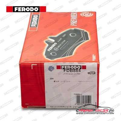 Achat de FERODO FDB884 Kit de plaquettes de frein, frein à disque pas chères