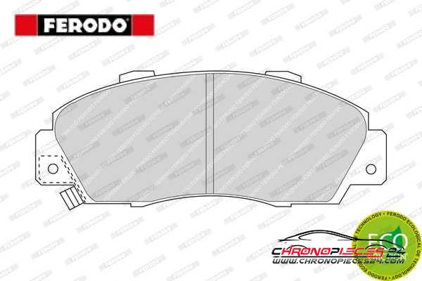 Achat de FERODO FDB905 Kit de plaquettes de frein, frein à disque pas chères