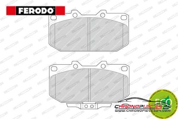 Achat de FERODO FDB986 Kit de plaquettes de frein, frein à disque pas chères