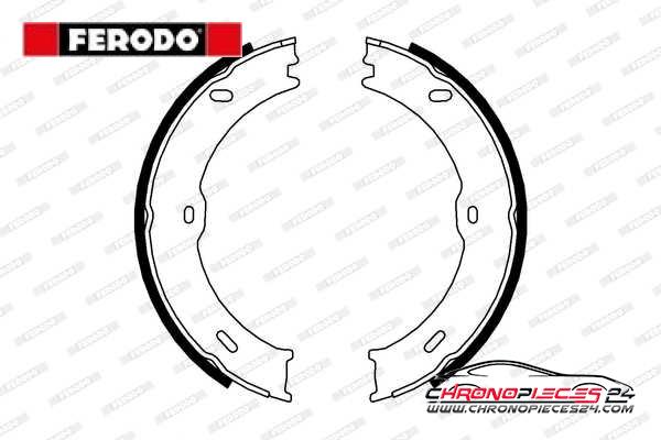 Achat de FERODO FSB4001 Jeu de mâchoires de frein, frein de stationnement pas chères