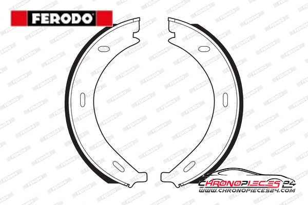 Achat de FERODO FSB536 Jeu de mâchoires de frein, frein de stationnement pas chères