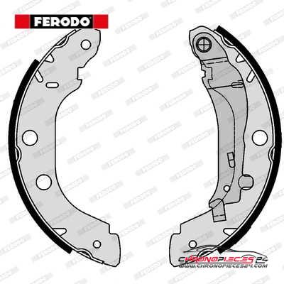 Achat de FERODO FSB577 Jeu de mâchoires de frein pas chères