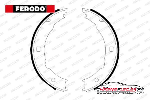 Achat de FERODO FSB623 Jeu de mâchoires de frein, frein de stationnement pas chères