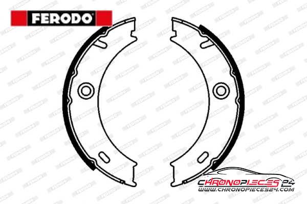 Achat de FERODO FSB625 Jeu de mâchoires de frein, frein de stationnement pas chères
