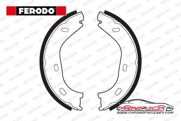 Achat de FERODO FSB63 Jeu de mâchoires de frein, frein de stationnement pas chères
