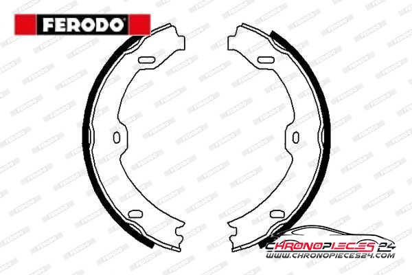 Achat de FERODO FSB669 Jeu de mâchoires de frein, frein de stationnement pas chères
