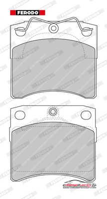 Achat de FERODO FVR1131 Kit de plaquettes de frein, frein à disque pas chères