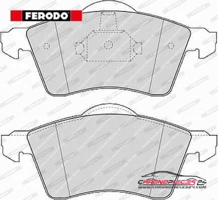 Achat de FERODO FVR1163 Kit de plaquettes de frein, frein à disque pas chères