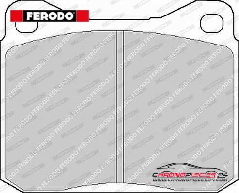 Achat de FERODO FVR129 Kit de plaquettes de frein, frein à disque pas chères