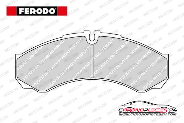 Achat de FERODO FVR1315 Kit de plaquettes de frein, frein à disque pas chères