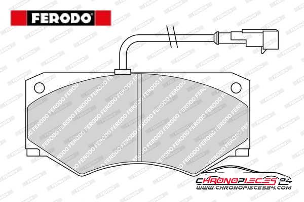 Achat de FERODO FVR1351 Kit de plaquettes de frein, frein à disque pas chères