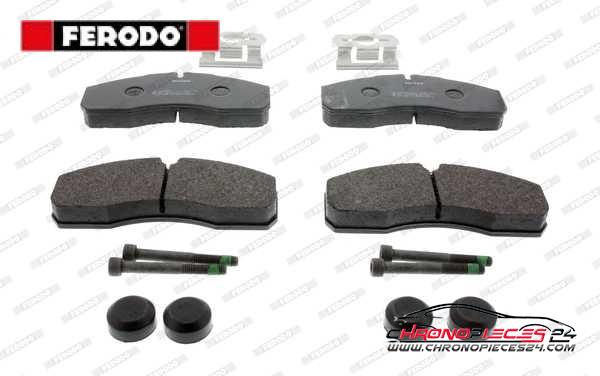 Achat de FERODO FVR1390 Kit de plaquettes de frein, frein à disque pas chères