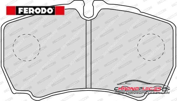 Achat de FERODO FVR1405 Kit de plaquettes de frein, frein à disque pas chères