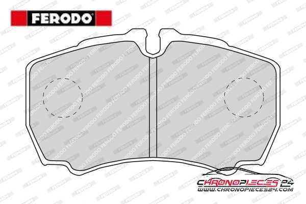 Achat de FERODO FVR1405 Kit de plaquettes de frein, frein à disque pas chères