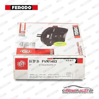 Achat de FERODO FVR1453 Kit de plaquettes de frein, frein à disque pas chères