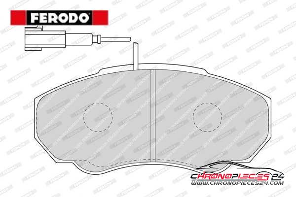 Achat de FERODO FVR1478 Kit de plaquettes de frein, frein à disque pas chères