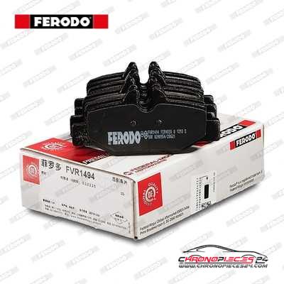 Achat de FERODO FVR1494 Kit de plaquettes de frein, frein à disque pas chères