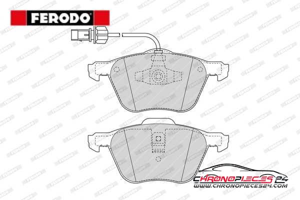 Achat de FERODO FVR1497 Kit de plaquettes de frein, frein à disque pas chères