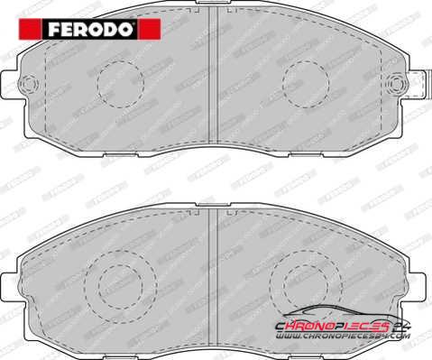 Achat de FERODO FVR1498 Kit de plaquettes de frein, frein à disque pas chères