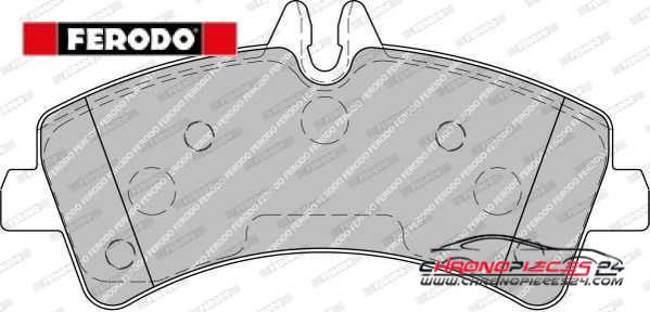 Achat de FERODO FVR1779 Kit de plaquettes de frein, frein à disque pas chères