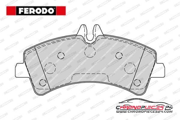 Achat de FERODO FVR1779 Kit de plaquettes de frein, frein à disque pas chères