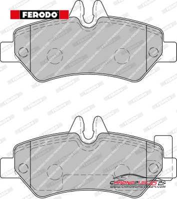 Achat de FERODO FVR1780 Kit de plaquettes de frein, frein à disque pas chères