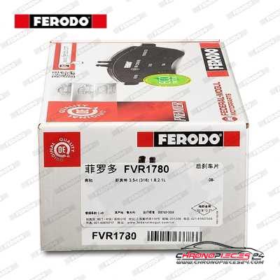 Achat de FERODO FVR1780 Kit de plaquettes de frein, frein à disque pas chères