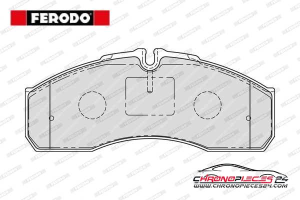 Achat de FERODO FVR1791 Kit de plaquettes de frein, frein à disque pas chères