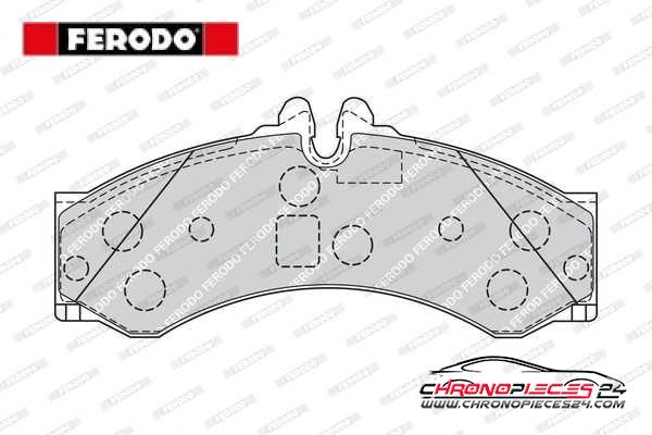 Achat de FERODO FVR1879 Kit de plaquettes de frein, frein à disque pas chères