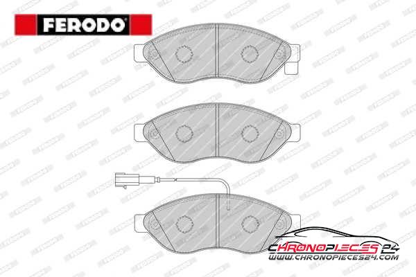 Achat de FERODO FVR1923 Kit de plaquettes de frein, frein à disque pas chères