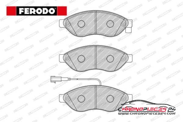 Achat de FERODO FVR1924 Kit de plaquettes de frein, frein à disque pas chères