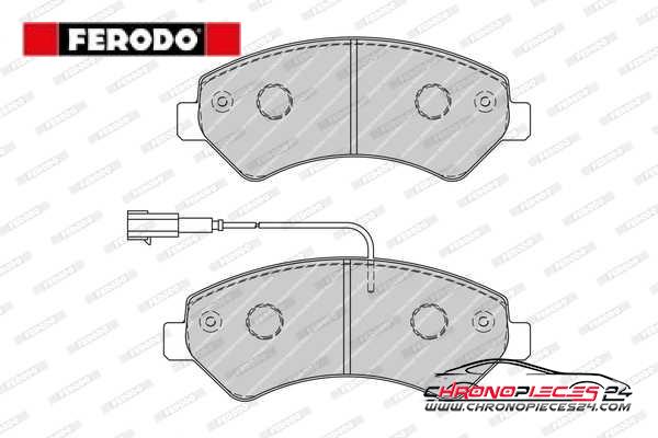 Achat de FERODO FVR1925 Kit de plaquettes de frein, frein à disque pas chères