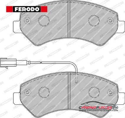 Achat de FERODO FVR1926 Kit de plaquettes de frein, frein à disque pas chères