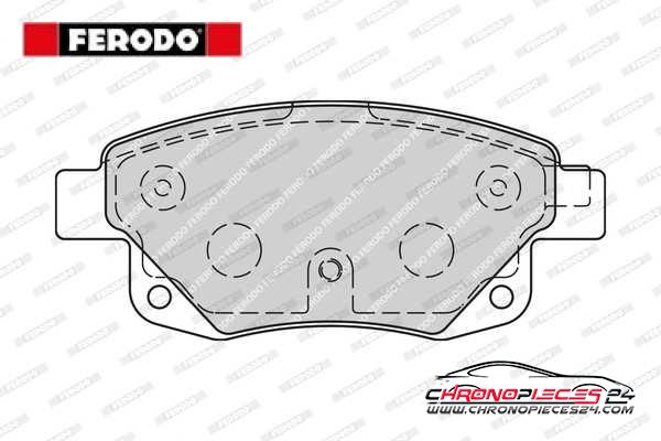 Achat de FERODO FVR1930 Kit de plaquettes de frein, frein à disque pas chères